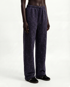 “Stardust” Purple Diamond Cheetah Sweatpants