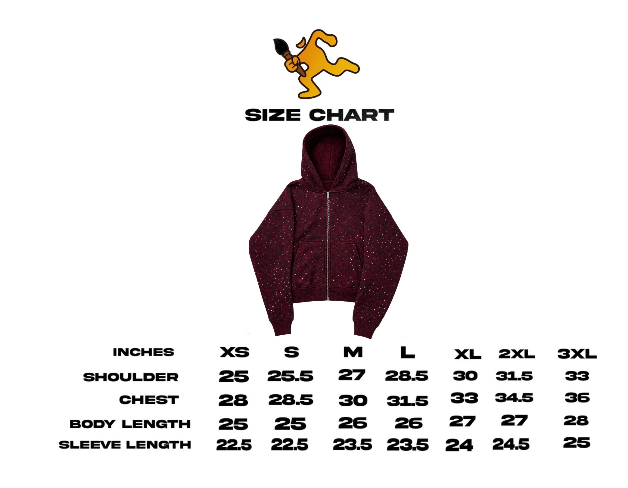“Stardust” Red Diamond Cheetah Zip-Up