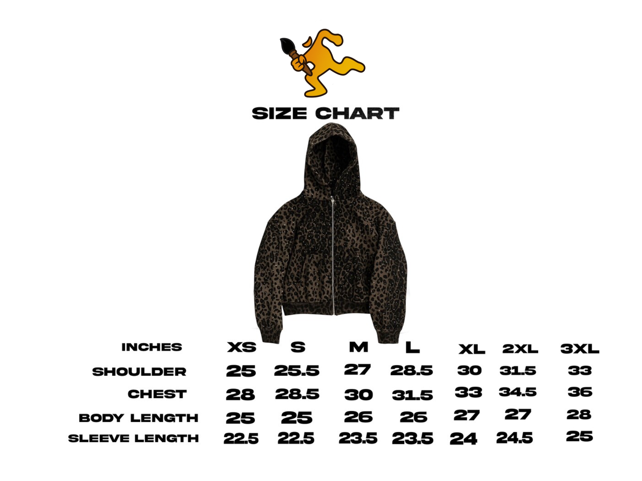 “Stardust” Brown Diamond Cheetah Zip-Up