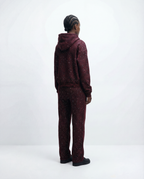 “Stardust” Red Diamond Cheetah Sweatpants