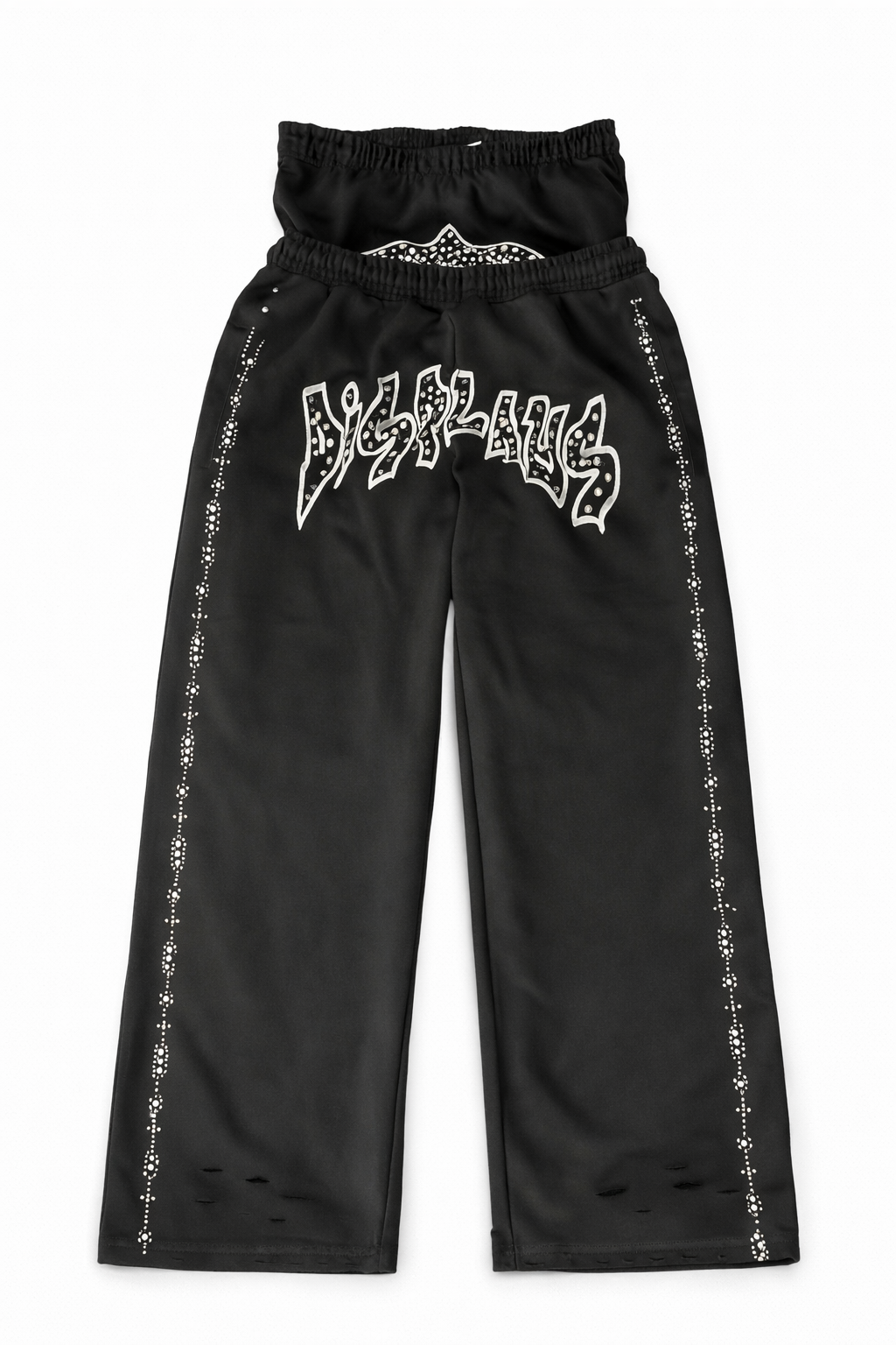 Double Waisted Rhinestone Sweats