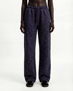 “Stardust” Purple Diamond Cheetah Sweatpants