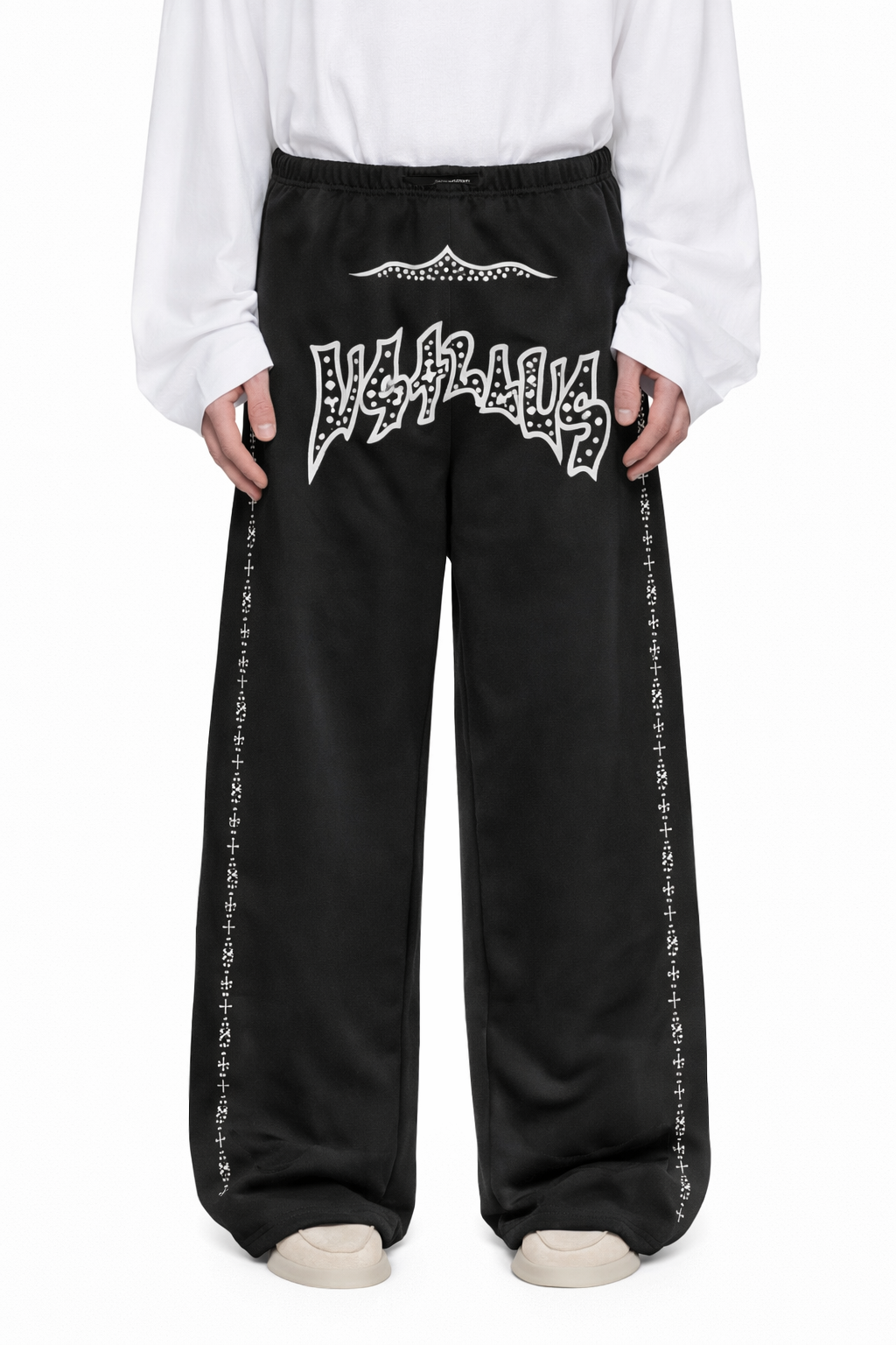 Double Waisted Rhinestone Sweats