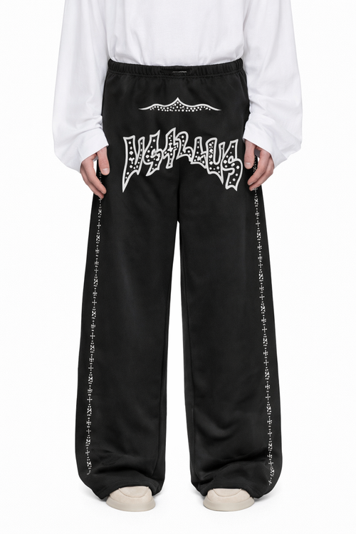 Double Waisted Rhinestone Sweats