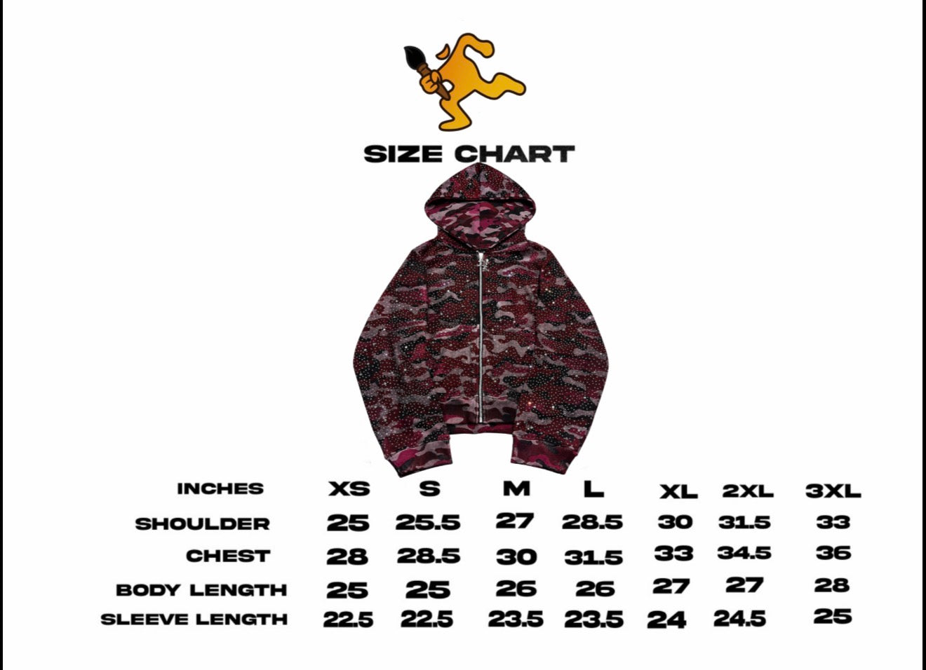 Pink Camouflage Diamond Zip-Up