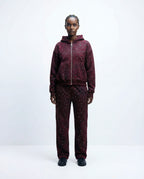 “Stardust” Red Diamond Cheetah Sweatpants