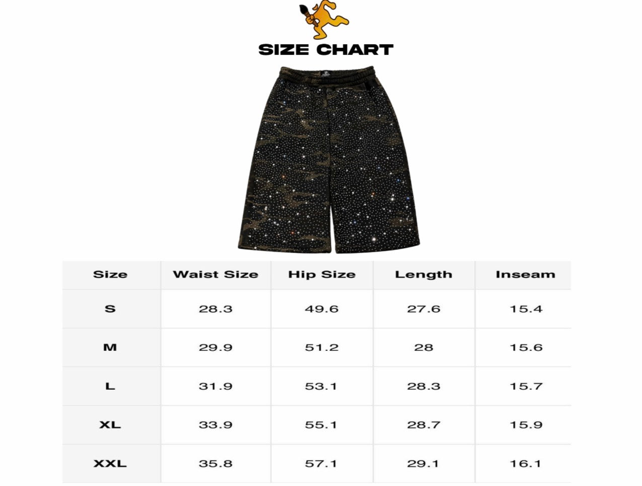 Green Diamond Camouflage Shorts