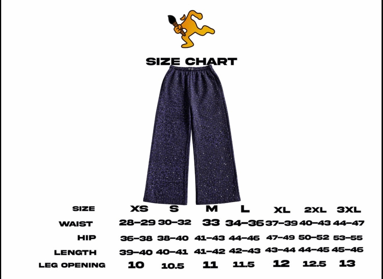 “Stardust” Purple Diamond Cheetah Sweatpants