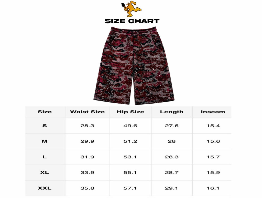 Pink Diamond Camouflage Shorts