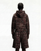 Pink Camouflage Diamond Zip-Up