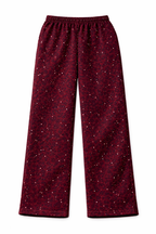 “Stardust” Red Diamond Cheetah Sweatpants
