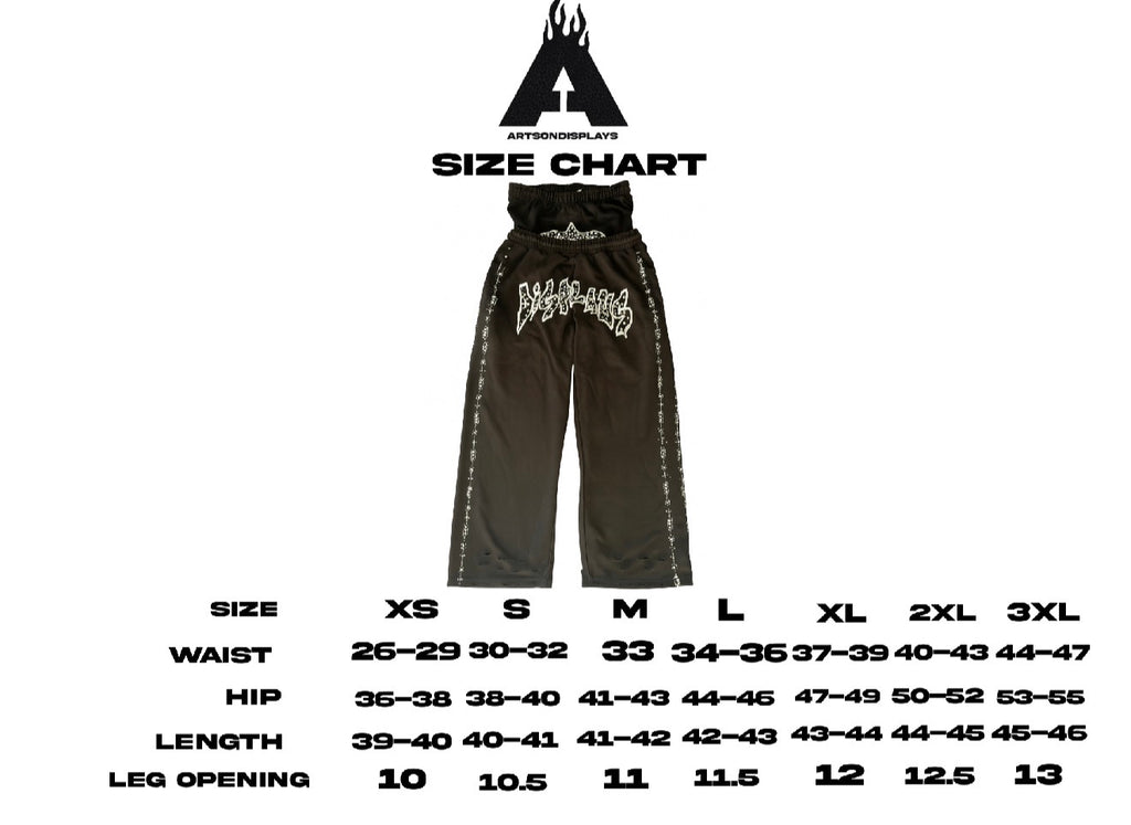 Double Waisted Rhinestone Sweats