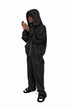 “Stardust” Black Diamond Cheetah Sweatpants