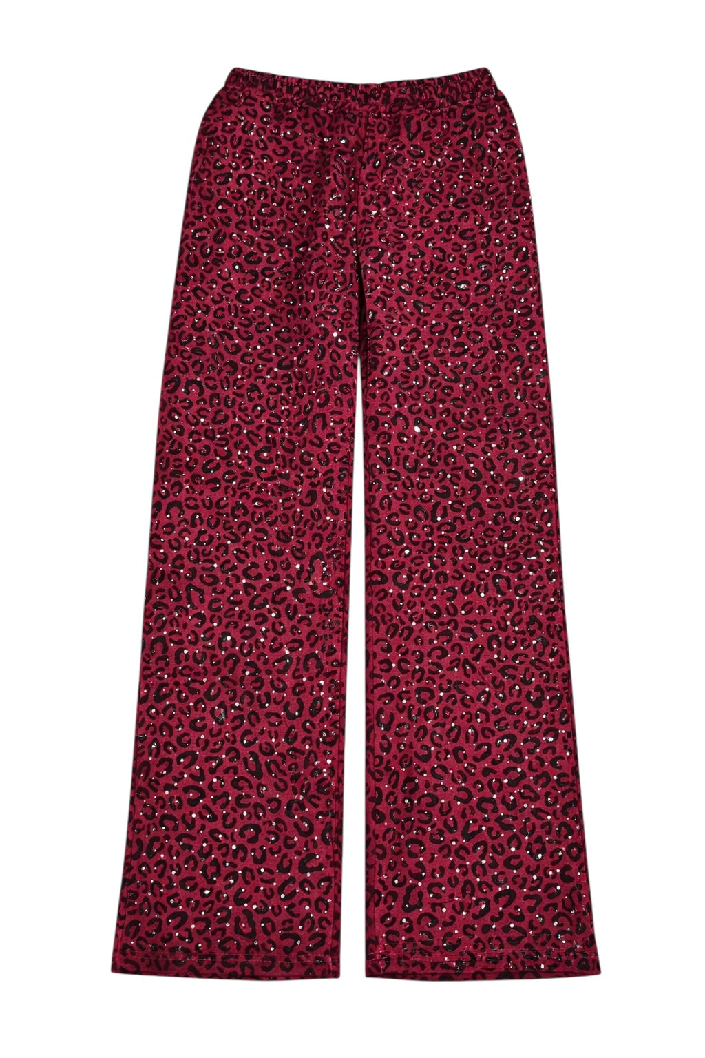 “Stardust” Pink Diamond Cheetah Sweatpants