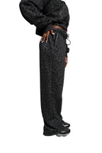 “Stardust” Black Diamond Cheetah Sweatpants